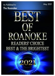 roofing award 2021 Roanoker