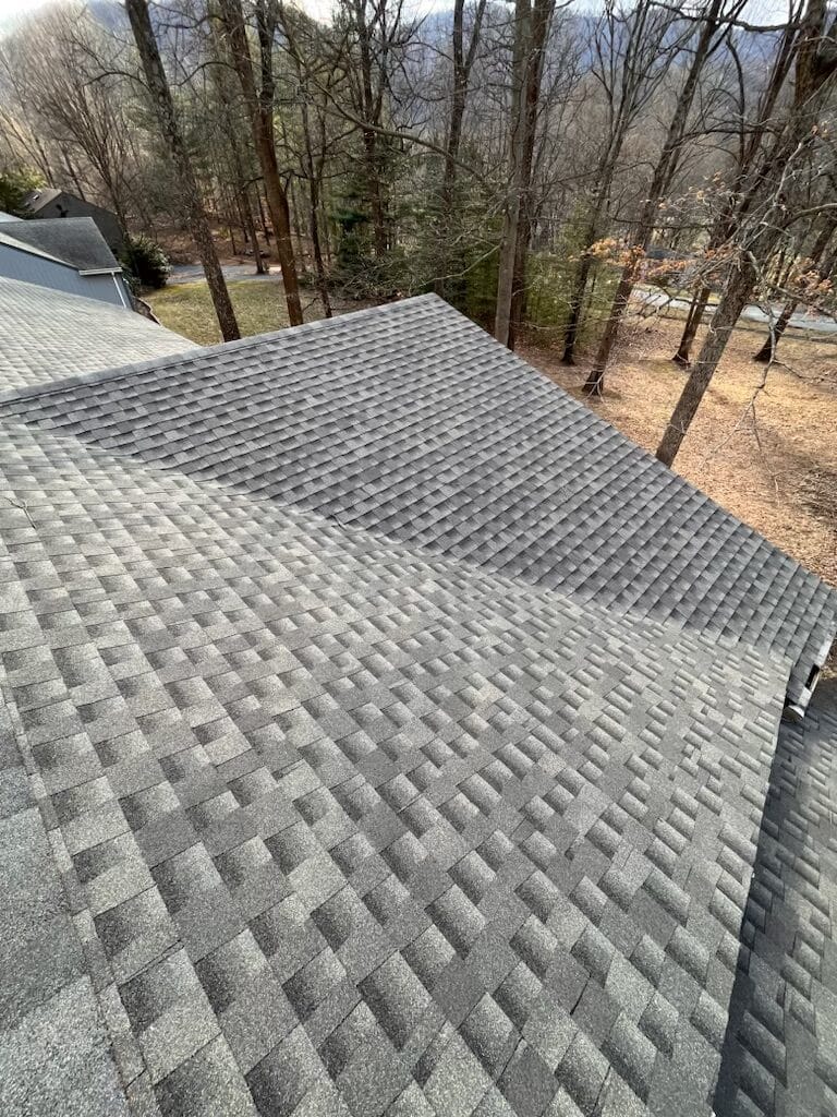 Roof replacement, home