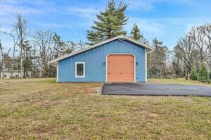 Front view tiny home