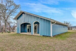 Blue House Barn front side