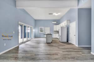 Blue House Barn kitchen